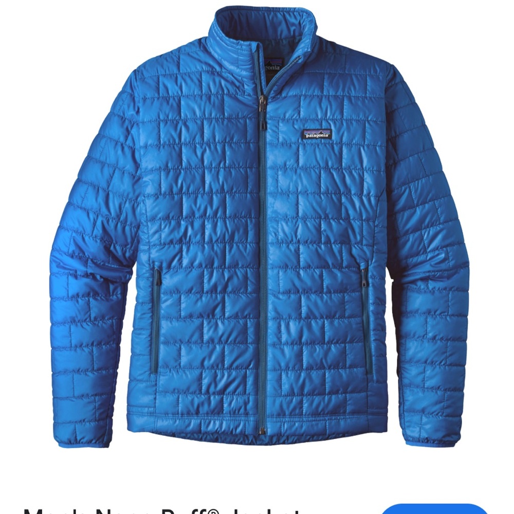 Patagonia Men's Blue Nano Puff Jacket